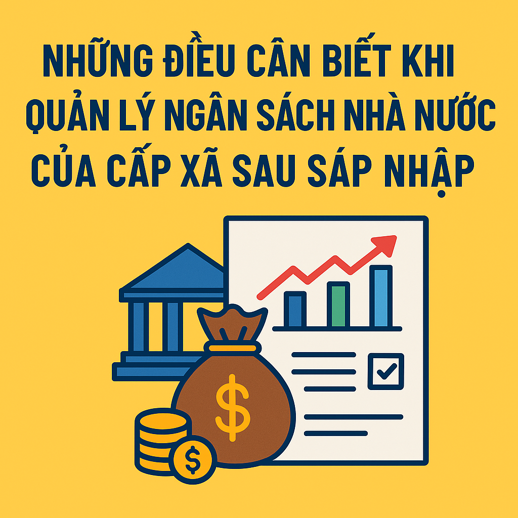 Những điều cần biết khi quản lý ngân sách nhà nước của cấp xã sau sáp nhập